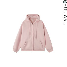 パーカー　フード付き　ニット 若々しさの 源 フー ディー ジッパー マルチ カラー ゆったり すっきり フード付き カーディガン スウェットシャツ ジャケット