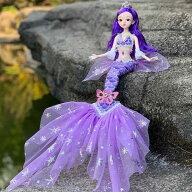 人形 ぬいぐるみ マーメイド 人魚姫 おもちゃ 知育玩具 歌う機能 サウンド付き 美少女 フィギュア リアル…