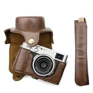 kinokoo FUJIFIFILM X100V �P�[�X X100V �J�����P�[�X �V�����_�[�X�g���b�v�t��