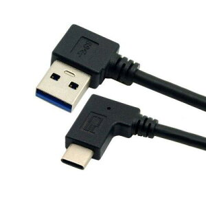 Cablecc���o�[�V�u��USB 3.1 USB - C�p�x�t��to 90�xUp Angled A�I�X�f�[�^�P�[�u��