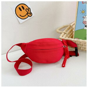 かわいい ウエスト バッグ 子供用 バッグ 2024 新しい 夏 スタイル 男の子 ベビー クロス ボディバッグ 少女 外出 キャンバスチェスト バッグ ウエスト バッグ