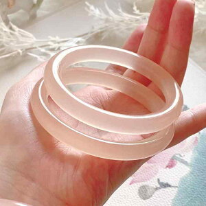 ブレスレット レディース クラシック グレープフルーツ ピンクの 美 白 天然 翡翠 ブレスレット レンコン パウダー 丸 棒 アフガニスタン 翡翠 ブレスレット 本物の 翡翠 福祉 学生 四季 オー