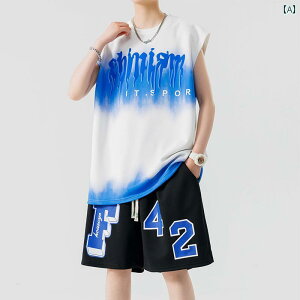 子供用バスケットボールユニフォーム 夏用 アイス シルク 速 乾 T シャツ 男の子 中学生 高校 生 ベスト ジャージ スーツ ティーンエイジャー ビッグ ボーイ バスケットボール ユニフォーム