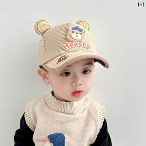 子供用帽子 秋冬 子供用 帽子 秋 冬用 野球 帽 男の子用 サンバイザー キャップ 外出用 2025年 新作 ベビー 帽子 漫画