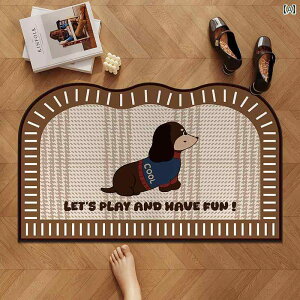 トイレ バスルーム フロアマット かわいい 犬の 滑り止め マット バス ルーム トイレ バス ルーム フロア マット 速 乾性 吸収性 ソフト 珪 藻 土 フロア マット