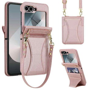 �X�}�z�P�[�X ���f�B�[�X �T���X�� Galaxy Flip7 Flip6 ��p ���p �V�����_�[ ���^ �X�g���b�v�t�� �΂߂��� ���|�� �w�ʕی�P�[�X �J�o�[ �J�[�h���[ �J�[�h����t�� ���U�[�� ������ �ϏՌ� �V