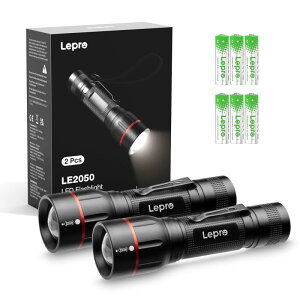 Lepro LED�����d�� �t���b�V�����C�g �n���f�B���C�g ���� �R�p �yLE2050/���P�x/�P�l�d�r�Ή�/�Y�[����/5�_�����[�h/�h�H/�N���b�v�t���z�d�r�� �h�� ��d�΍� �ً}�p �V�^ �y�� �L�����v �o