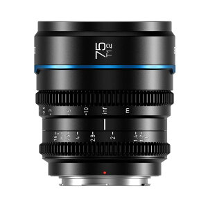 SIRUI Night Walker 75mm T1.2 S35 �]���V�l�����Y ����a�}�j���A���t�H�[�J�X�����Y (MS75X-B, X�}�E���g, �u���b�N)