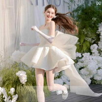 二次会結婚 ウェディングドレス ミニドレス Mini Short dress ドレス 