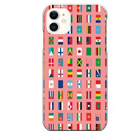iPhone 11専用 世界 集合 ワールド グローバル 薄ピンク ガーリー 国旗一覧 黒 ブラック