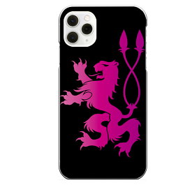 iPhone 11 Pro専用 地獄の猟犬 ケルベロス 神話生物 ブラック 黒 赤紫 かっこいいメンズ エンブレム
