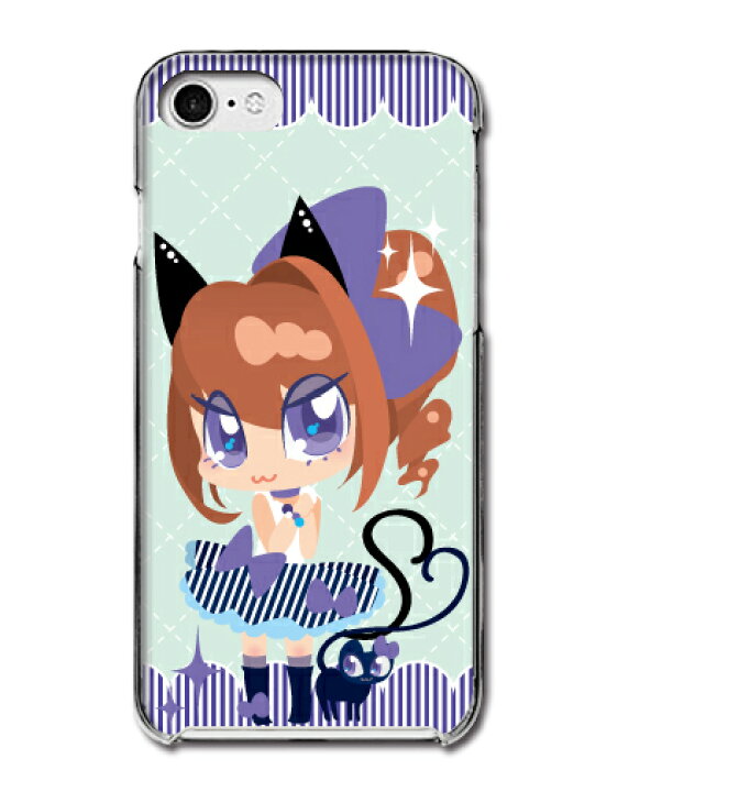 楽天市場 キャラクター Girl 紫 パープル 女の子 猫 可愛い 多機種対応スマホケース セカデパ 楽天市場 キャラクター Girl 紫 パープル 女の子 猫 可愛い 多機種対応スマホケース セカデパ