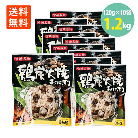 鶏炭火焼おにぎり120g×10袋 賞味期限2024.5.23 宮崎名物 日向屋 レンチン お手軽 主食 間食 常備 常温保存 送料無料