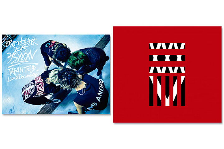 楽天市場】【送料無料】 ONE OK ROCK / 『35xxxv』 CD + LIVE Blu-ray 