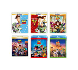 【送料無料】 「トイ・ストーリー1-4 MovieNEX」 + 「トイ・ストーリー・オブ・テラー！」 + 「謎の恐竜ワールド」 ブルーレイ+DVD 6作セット