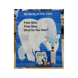あす楽対応 洋書　ビッグブック＆CDセット　Polar Bear, Polar Bear What Do You Hear?　〜しろくまくんなにがきこえる？〜
