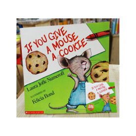 洋書　ビッグブック＆CDセット　If You Give A Mouse A Cookie　〜もしもねずみにクッキーをあげると〜