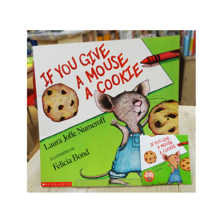 楽天市場】洋書 ビッグブック＆CDセット If You Give A Mouse A Cookie 