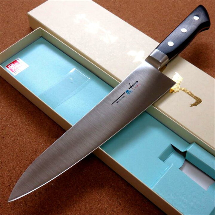 楽天市場】関の刃物 牛刀 21cm (210mm) 井之口刃物 TSマダム AUS-8 