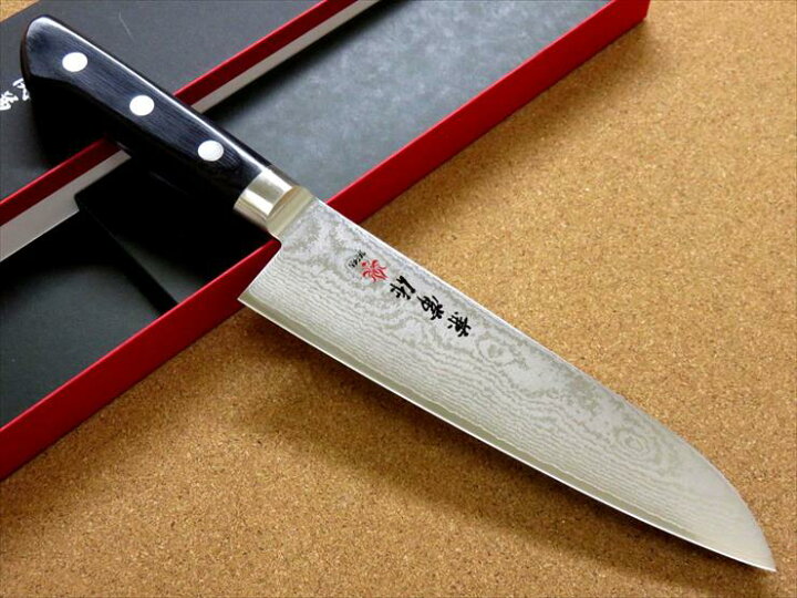楽天市場】関の刃物 三徳包丁 18cm (180mm) 関兼常作 VG-10 V金10号 33 