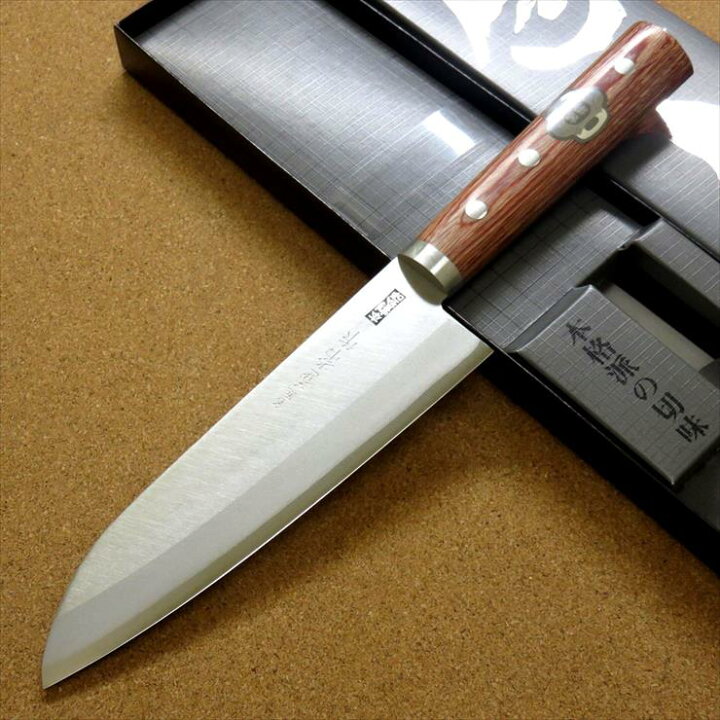 楽天市場】関の刃物 三徳包丁 16.5cm (165mm) 兼常作 本割込 炭素鋼 