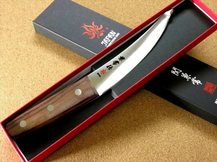 楽天市場】関の刃物 腸裂き包丁 14cm (140mm) 関兼常 SKD-12 全鋼 炭素 
