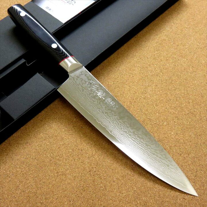 楽天市場】関の刃物 牛刀 20cm (200mm) 関兼次 彩雲 V金10号 VG10  