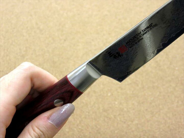 楽天市場】関の刃物 ペティナイフ 15cm (150mm) MCUSTA ZANMAI 三昧  