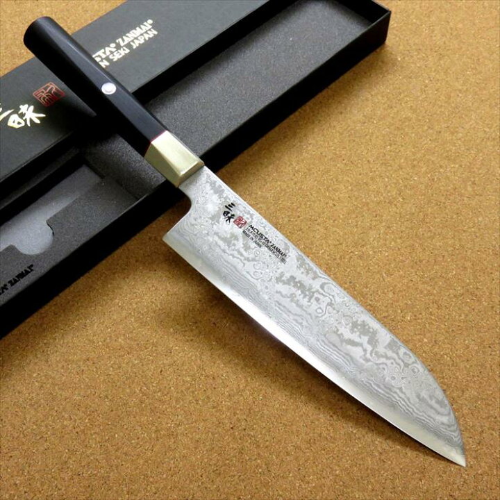 楽天市場】関の刃物 三徳包丁 18cm (180mm) MCUSTA ZANMAI 三昧  