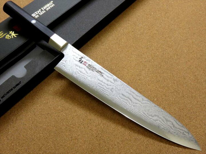 楽天市場】関の刃物 牛刀 24cm (240mm) MCUSTA ZANMAI 三昧