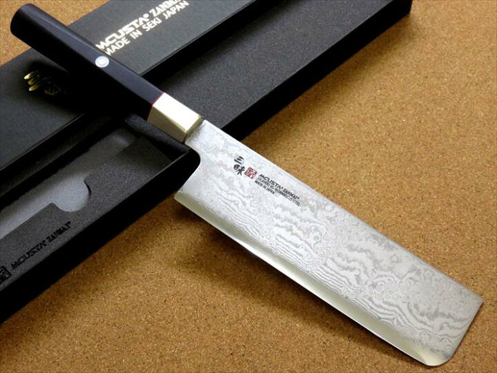 楽天市場】関の刃物 菜切り包丁 16.5cm (165mm) MCUSTA ZANMAI 三昧 