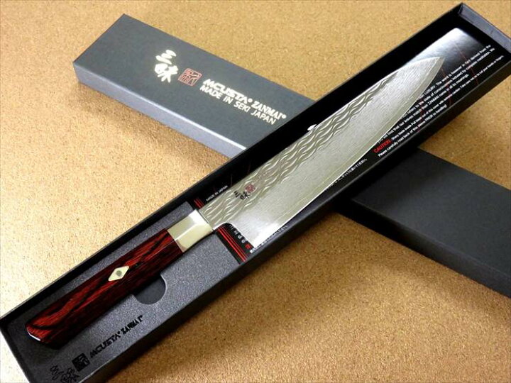 楽天市場】関の刃物 牛刀 21cm (210mm) MCUSTA ZANMAI 三昧  