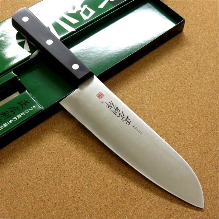 楽天市場】関の刃物 三徳包丁 17cm (170mm) 正広 MV-85 モリブデン 