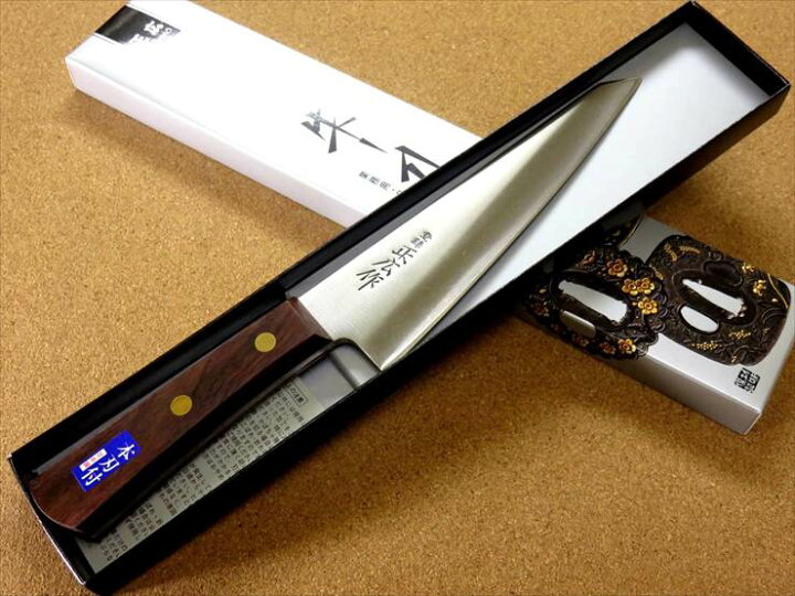 楽天市場】関の刃物 ガラスキ包丁 18cm (180mm) 正広 最高級特殊鋼 