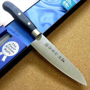 関の刃物 ペティナイフ 13m (130mm) 濃州正宗作 モリブデンステンレス刃物鋼 ポリプロピレン樹脂ハンドル 果物包丁 野菜 果物の皮むき カクテル ケーキ用フルーツ 飾り切りナイフ 小型の錆び