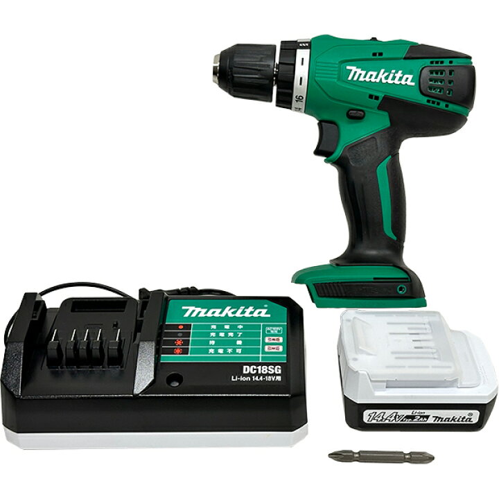 楽天市場】【即日出荷】マキタ makita 充電式ドライバドリル 14.4V 