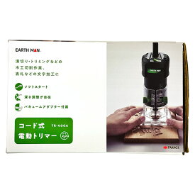 【即日出荷】高儀 EARTH MAN コード式トリマー TR-400A