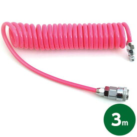 【即日出荷】藤原産業 E-Value スクリューエアーホース 3m SAH-3