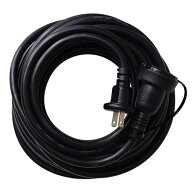 【即日出荷】山善 YAMAZEN アース付防雨型延長コード 10m 1口 15A ECWE-S1510(BK)