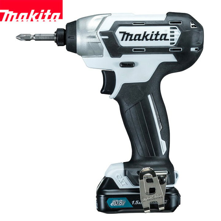 楽天市場】【即日出荷】マキタ makita 充電式インパクトドライバ 白 
