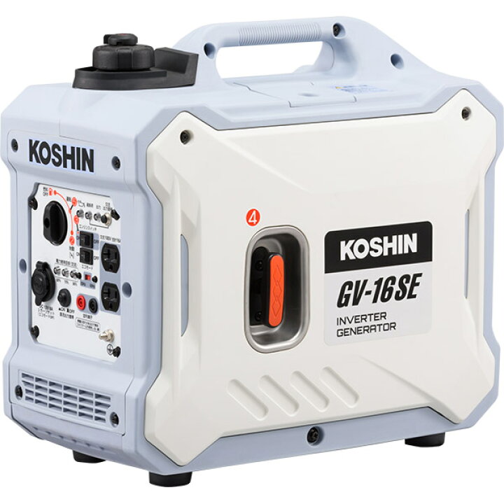 楽天市場】【即日出荷】工進 インバーター発電機 GV-16SE 1.6kVA 