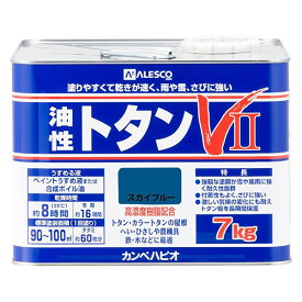 カンペハピオ 油性トタンV2 7kg スカイブルー