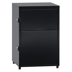 【直送】【日時指定不可】グリーンライフ 2段宅配ボックス レシーボ TR2-4568(BK) 宅配BOX 【沖縄・離島配送不可】