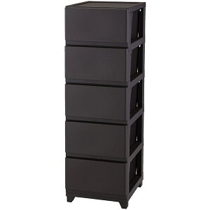 【直送】【日時指定不可】JEJ デコニーシーヴォ 5段 ダークブラウン 108287【沖縄・離島配送不可】