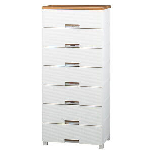 【直送】【日時指定不可】天馬 フィッツプラスメッシュ 7段 幅65cm FM6507 ホワイト【沖縄・離島配送不可】