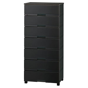 【直送】【日時指定不可】天馬 フィッツプラスプレミアム 7段 FP6507 プレミアムブラック 幅65cm【沖縄・離島配送不可】