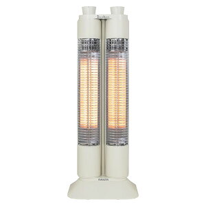 【即日出荷】山善 YAMAZEN ワイドレンジ カーボンヒーター Share heats DC-ZW08 ホワイト 電気ストーブ 遠赤外線