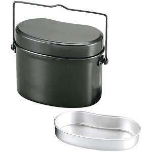 【即日出荷】キャプテンスタッグ CAPTAIN STAG 林間 兵式ハンゴー 4合炊き M-5545 カーキ 飯盒