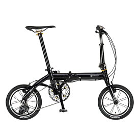 ルノー RENAULT 14型 外装3段 アルミ折畳み自転車 ULTRA LIGHT7 TRY143 ブラック 61210-01【沖縄・離島配送不可】