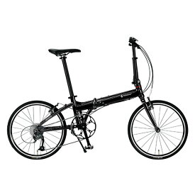 ルノー RENAULT 20型 折畳み自転車 PLATINUM MACH8 プラチナマッハ8 AL209 ブラック 11298-01【沖縄・離島配送不可】